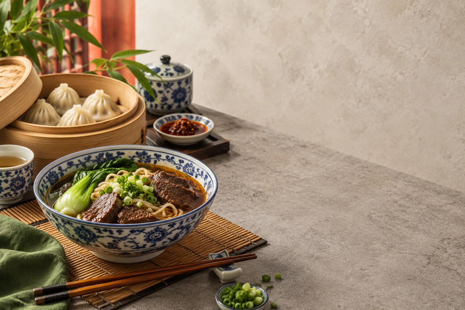 Illustrative Noodumpling food or service still life; not a photograph of the business or exact product.